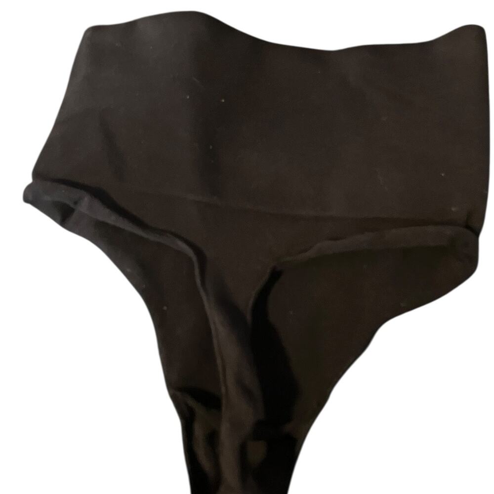 SKIMS Sculpting High Waist Thong Shapewear Black XL Slimming Control Underwear - Picture 3 of 4